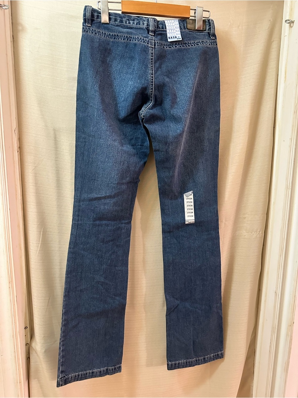 Vintage Y2K H.A.S.H. Jeans NWT Women’s 27x35 Bootcut Canada Made Denim Size 6 - Picture 6 of 9